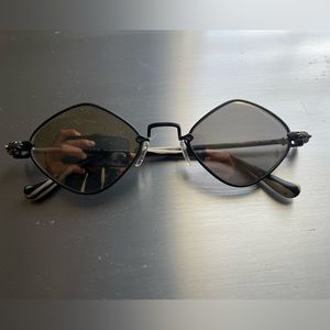 Chrome Hearts diamond dog sunglasses
